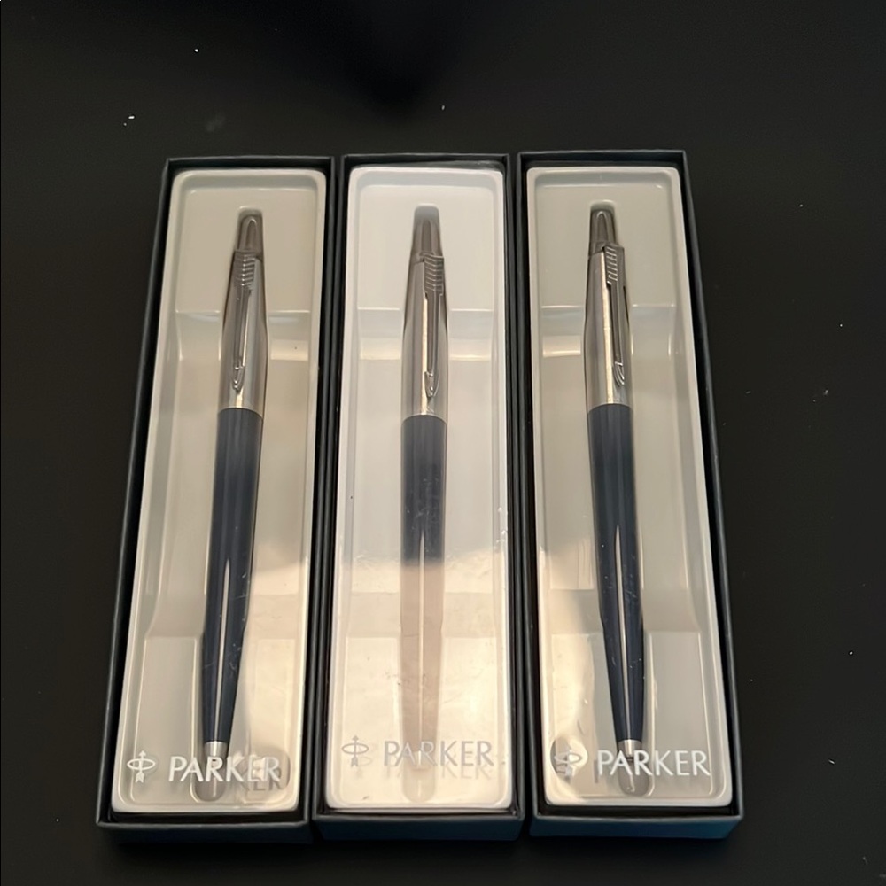 *NIB* Vintage Parker Jotter Pen-Blue/Silver